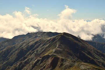紅葉の日本百名山「飯豊山」