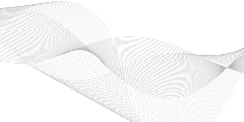 Abstract Wave Pattern: Blue and Grey Line Design with Digital Motion, Flowing Curves, and Clean Texture for Contemporary Wallpaper and Art
