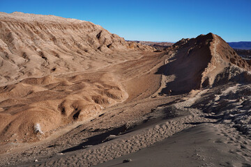 Breathtaking desert views at Valley of the Moon, San Pedro De Atacama, Chile