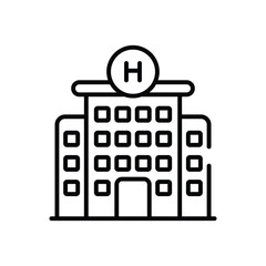 Hostel vector icon