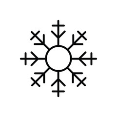 Snowflake  vector icon