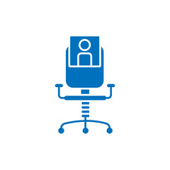 Fototapeta premium Job vacancy icon Thin line illustration set