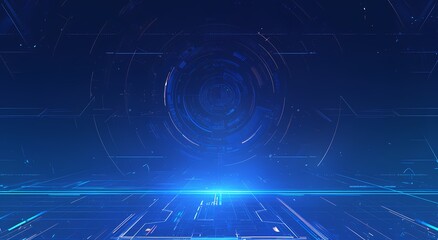 Obraz premium abstract blue background