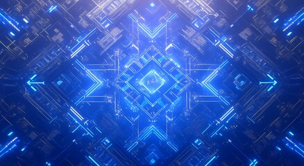abstract blue background