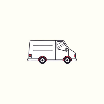 recommend clip art: Delivery truck. Lorry icon. Delivery truck icon. Cargo vehicle set. Delivery lorry in glyph. Courier truck in glyph. Lorry sign in black. Stock vector illustration