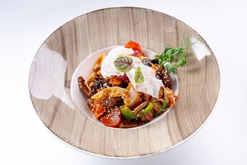 Beautiful Vibrant Warm Pan-Asian Salad