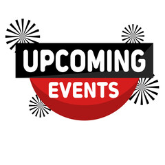 Upcoming Event Geometric Shape Banner
