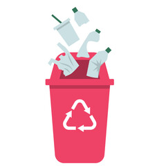 Sorting Garbage Illustration