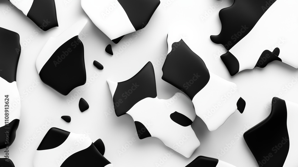 Poster black and white image of a wave with a splash of white. the image is abstract and has a sense of mov