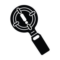 Issue icon vector on white background