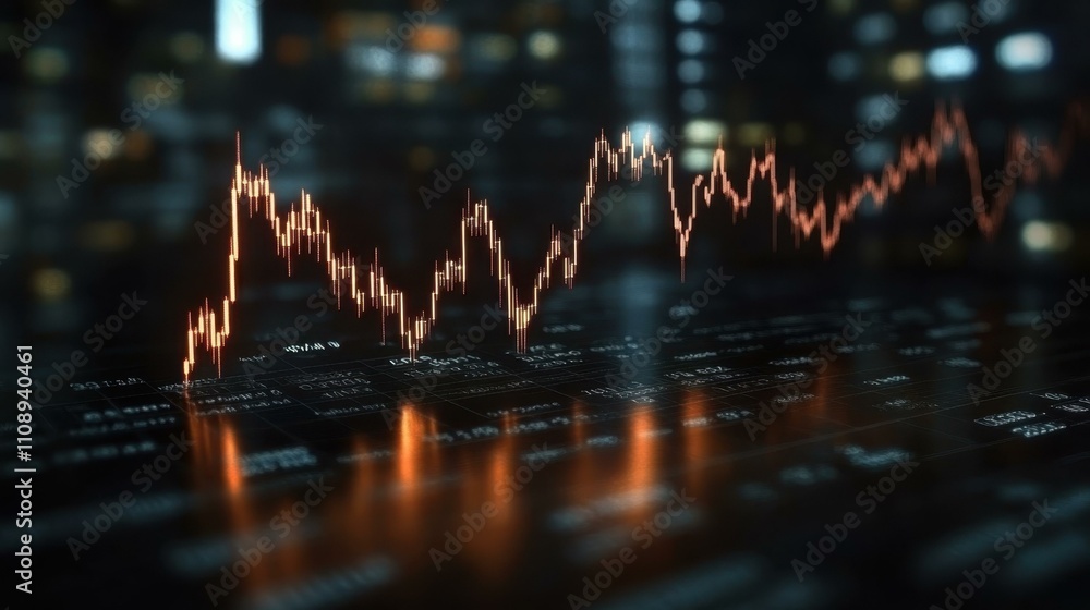Poster graph diagram image financial creativity abstract image one main object high quality very detailed