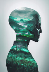 Alien in memory