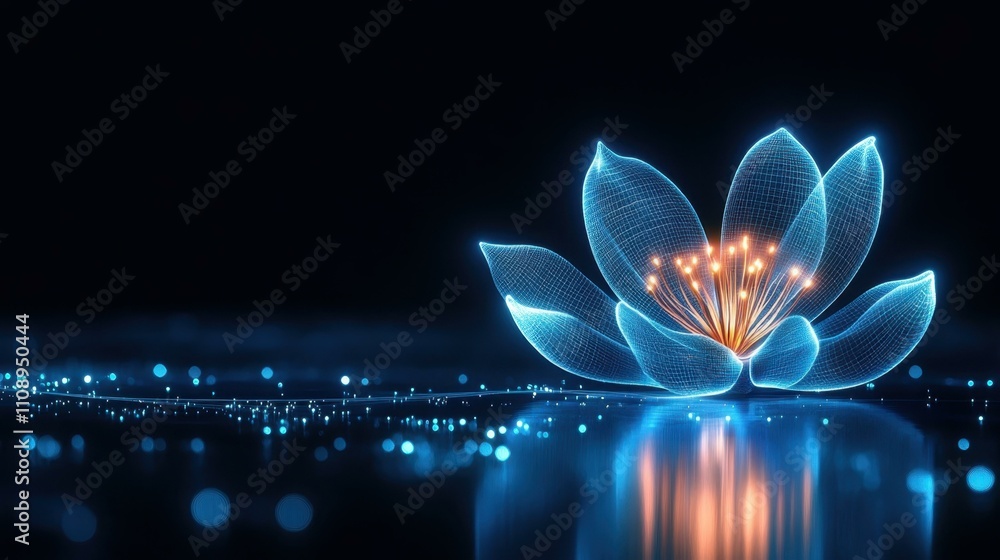 Poster 3d animation animated sequences abstract image one main object high quality very detailed