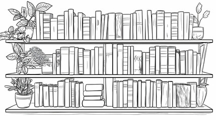 Bookshelf Decor: Plants & Books Arranged Beautifully