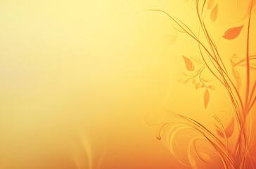 "Elegant Islamic Floral Golden Background Design"
