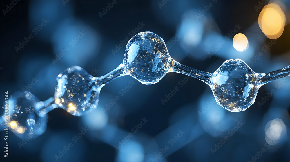 Poster exploring cellular structures: microscopic connections unveiled in stunning detail