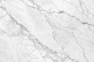 Obraz premium High-resolution image of elegant white marble with grey veining, ideal for design projects requiring a luxurious and sophisticated texture