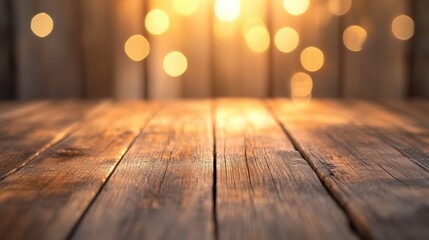 wooden background with small light bokeh effect background, refined wooden flare background with subtle, natural textures, Warm and comforting, suitable for a cozy and inviting theme