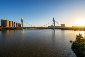 bridge over the river