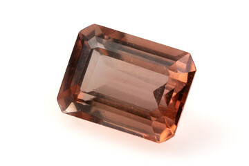 Exquisite Natural Tourmaline Gemstone with Elegant Cut and Rich Color