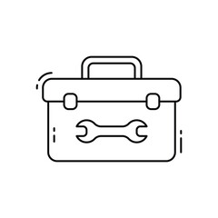Tool box vector icon
