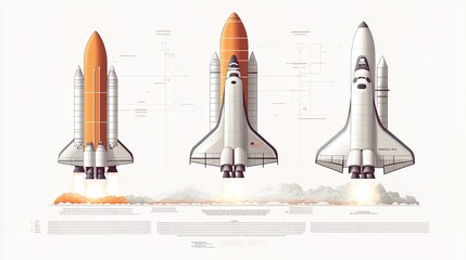 Rocket Launch: Exponential Growth Chart from Polygons

