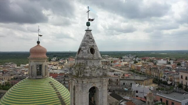 Bitetto Cattedrale San Michele Arcangelo drone 01