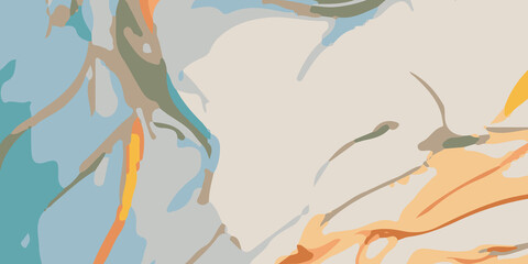 Naklejka premium abstract art, fluid art. Abstract background, Decorative acrylic paint that fills the texture of mountain marble. abstract pattern, Abstract background with colorful waves of paint in pastel colors