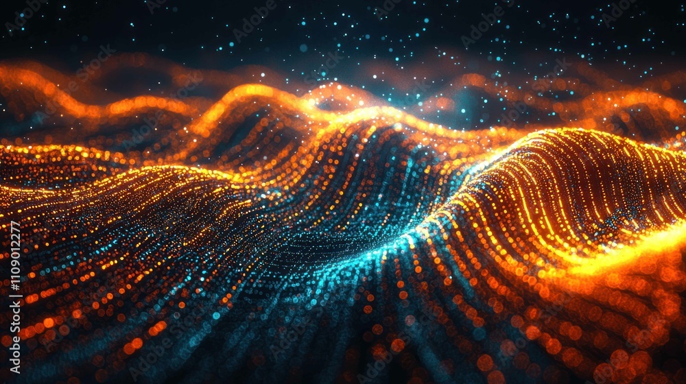 Poster visualization of wave particle