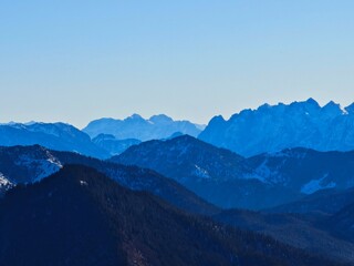 mountain landscape in the morning