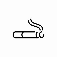 cigarrete detailed icon sign vector