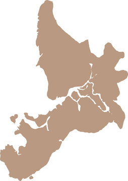 navi mumbai silhouette in india