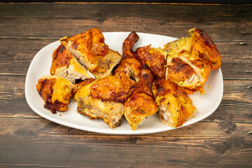 Pollo asado despresado