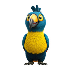 Obraz premium blue and yellow macaw ara ararauna