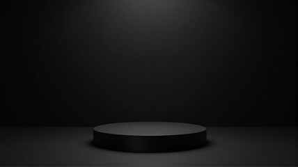 empty stage spotlight