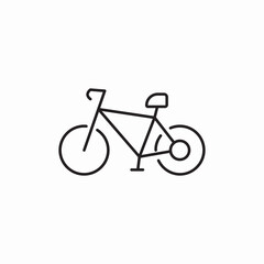 bike biking icon sign vector