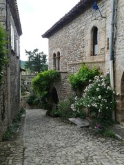 Tarn et Garonne, village de Bruniquel et son Château