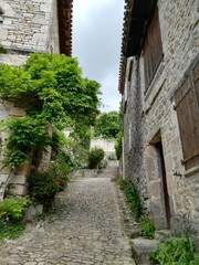 Tarn et Garonne, village de Bruniquel et son Château