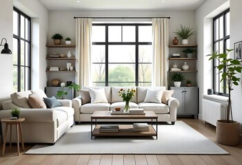 Fototapeta premium modern living room