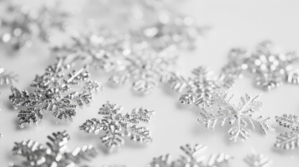 Obraz premium snowflake background