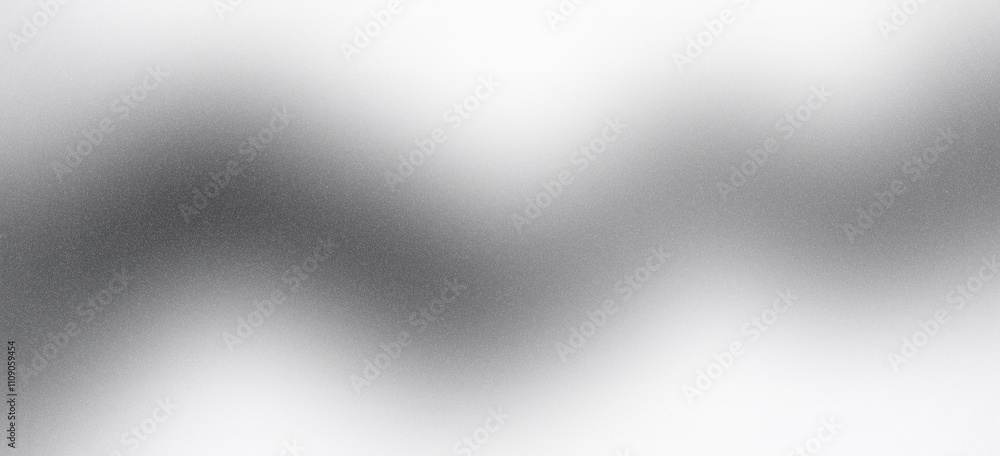 Poster black and white gradient background with subtle grainy texture, ideal for minimal web design, banner