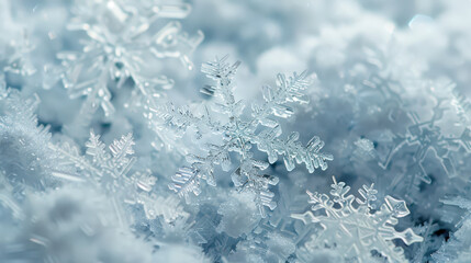 Fototapeta premium snowflake background
