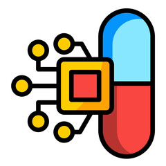 Fototapeta premium Medication Icon