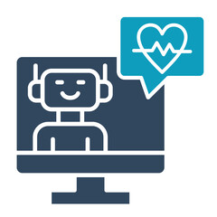 Obraz premium Chatbot Icon