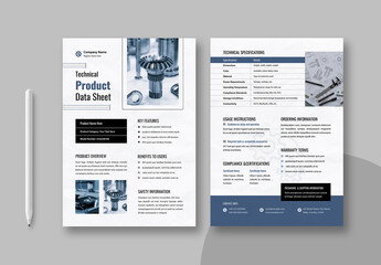 Technical Product Data Sheet Layout
