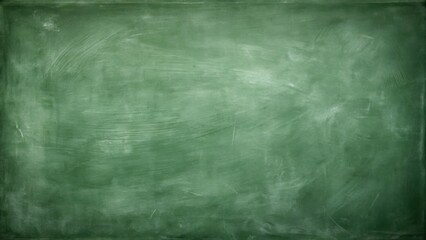 Fototapeta premium Dirty green chalk board texture, grunge, blackboard, old, school, vintage, background, education, classroom, rough, surface