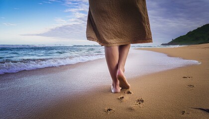 Walking along the water's edge, dreams take flight.  