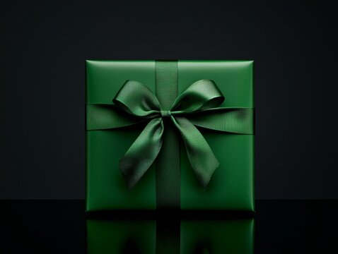 Gift giving celebration home product presentation elegant setting close-up view surprise concept for festive occasions