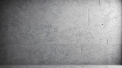 Fototapeta premium Minimalistic Grey Textured Concrete Wall Background for Modern Designs and Architectural Projects