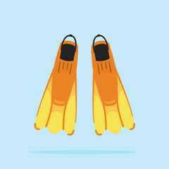 scuba diving fins,frog leg flippers for diving swimming accessories for suitable for posters and web icons